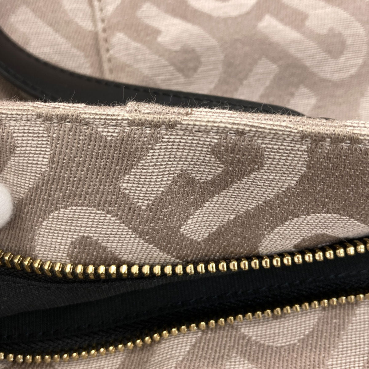 Furla フルラ アーチロゴーパターン トートバッグ キャンバス レディース 中古