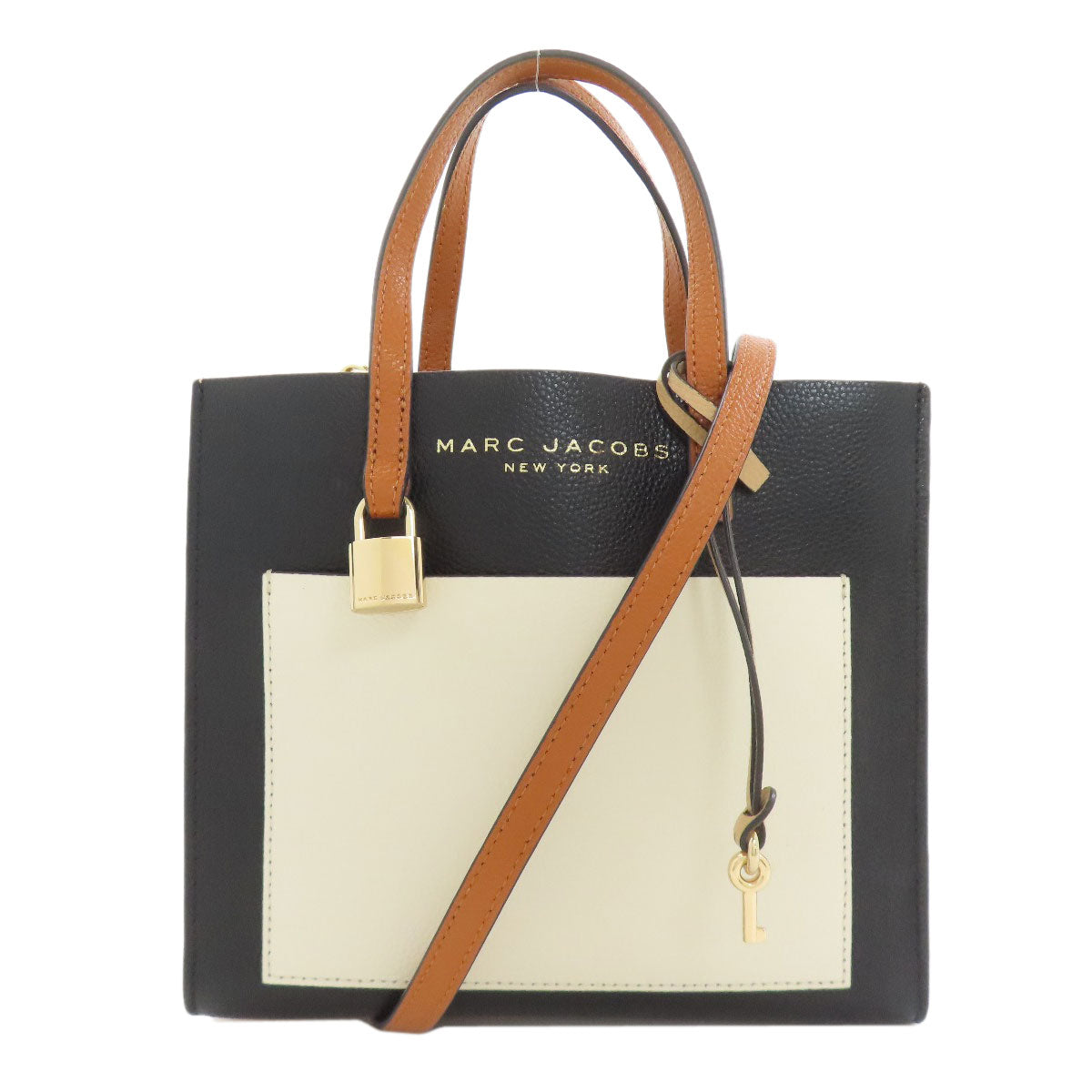 MARC JACOBS マーク・ジェイコブス 2WAY ハンドバッグ レザー レディース 中古