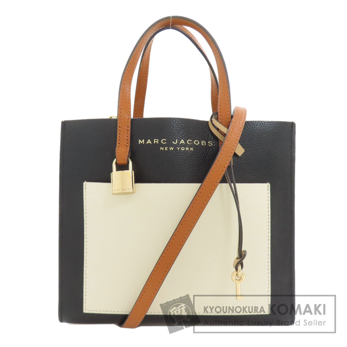 MARC JACOBS マーク・ジェイコブス 2WAY ハンドバッグ レザー レディース 中古