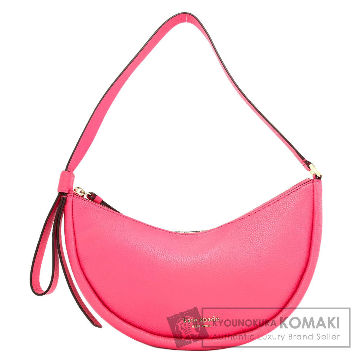 kate spade ケイトスペード ロゴ ハンドバッグ レザー レディース 中古