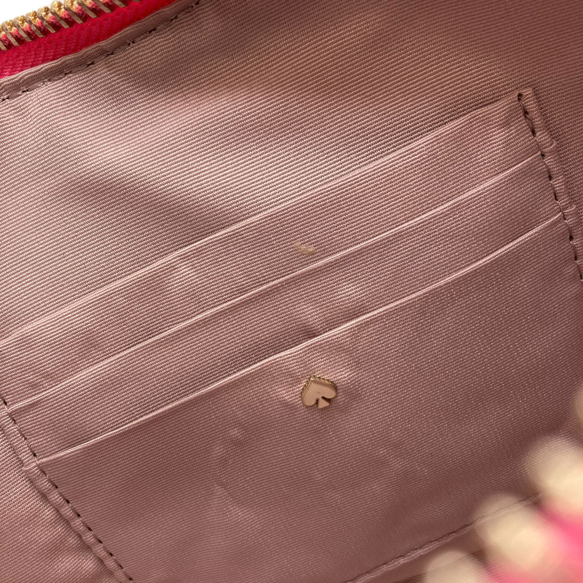 kate spade ケイトスペード ロゴ ハンドバッグ レザー レディース 中古