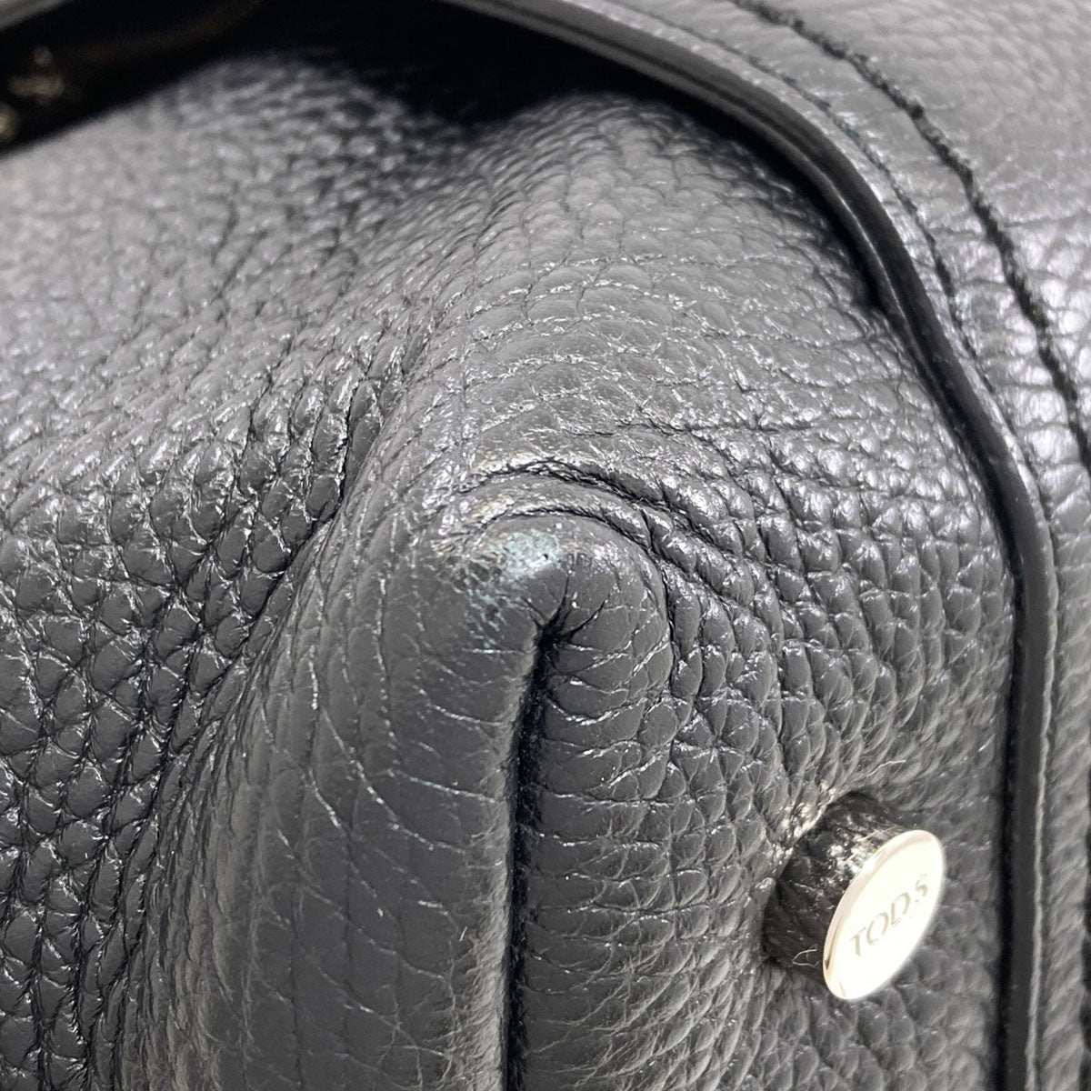 TODS トッズ ダブルT ショッピングバッグ 2WAY トートバッグ レザー レディース 中古