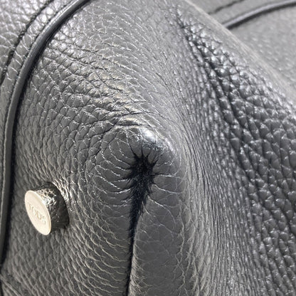 TODS トッズ ダブルT ショッピングバッグ 2WAY トートバッグ レザー レディース 中古