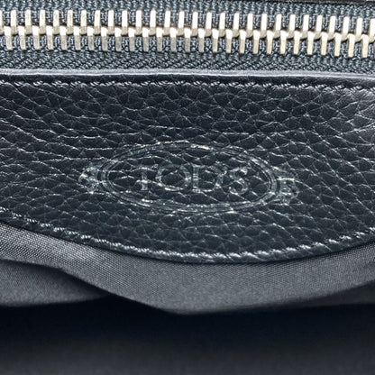 TODS トッズ ダブルT ショッピングバッグ 2WAY トートバッグ レザー レディース 中古