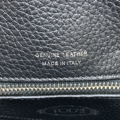 TODS トッズ ダブルT ショッピングバッグ 2WAY トートバッグ レザー レディース 中古