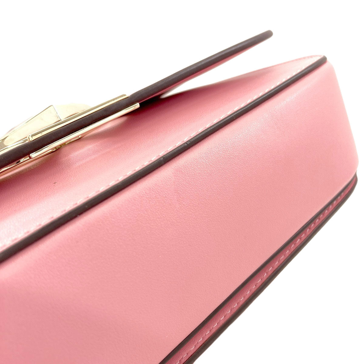 kate spade ケイトスペード 二コラ ツイストロック ショルダーバッグ レザー レディース 中古