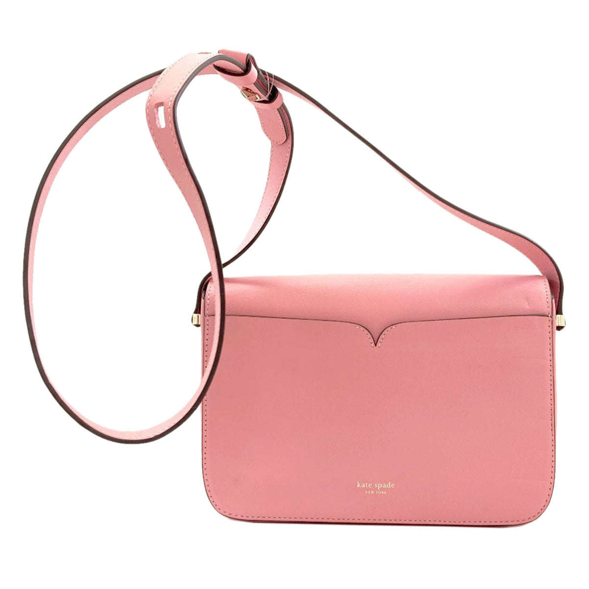 kate spade ケイトスペード 二コラ ツイストロック ショルダーバッグ レザー レディース 中古