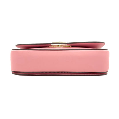 kate spade ケイトスペード 二コラ ツイストロック ショルダーバッグ レザー レディース 中古