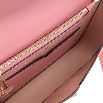 kate spade ケイトスペード 二コラ ツイストロック ショルダーバッグ レザー レディース 中古