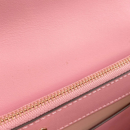 kate spade ケイトスペード 二コラ ツイストロック ショルダーバッグ レザー レディース 中古