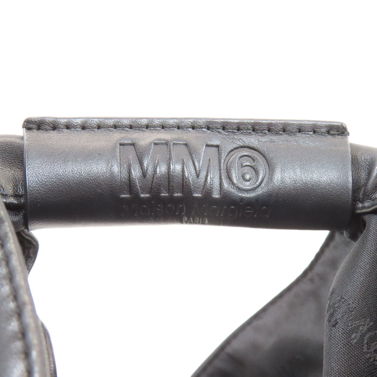 MaisonMargiela メゾン・マルジェラ エムエムシックス ハンドバッグ レザー レディース 中古