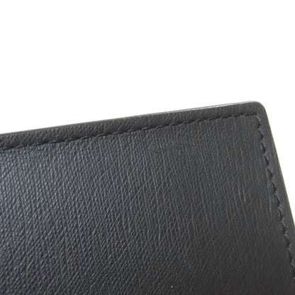 Dunhill ダンヒル ガンメタル 名刺入れ カードケース レザー レディース 中古