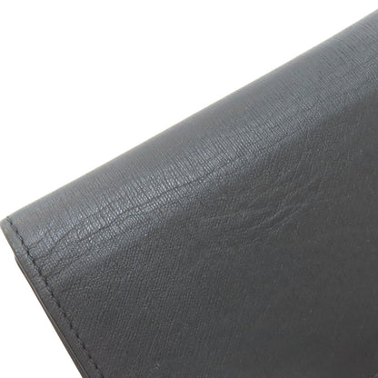 Dunhill ダンヒル ガンメタル 名刺入れ カードケース レザー レディース 中古
