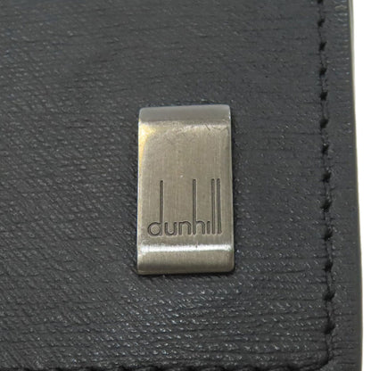 Dunhill ダンヒル ガンメタル 名刺入れ カードケース レザー レディース 中古