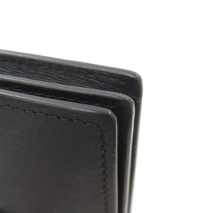 Dunhill ダンヒル ガンメタル 名刺入れ カードケース レザー レディース 中古