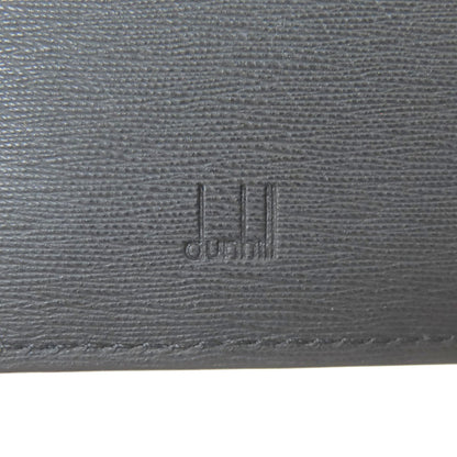 Dunhill ダンヒル ガンメタル 名刺入れ カードケース レザー レディース 中古
