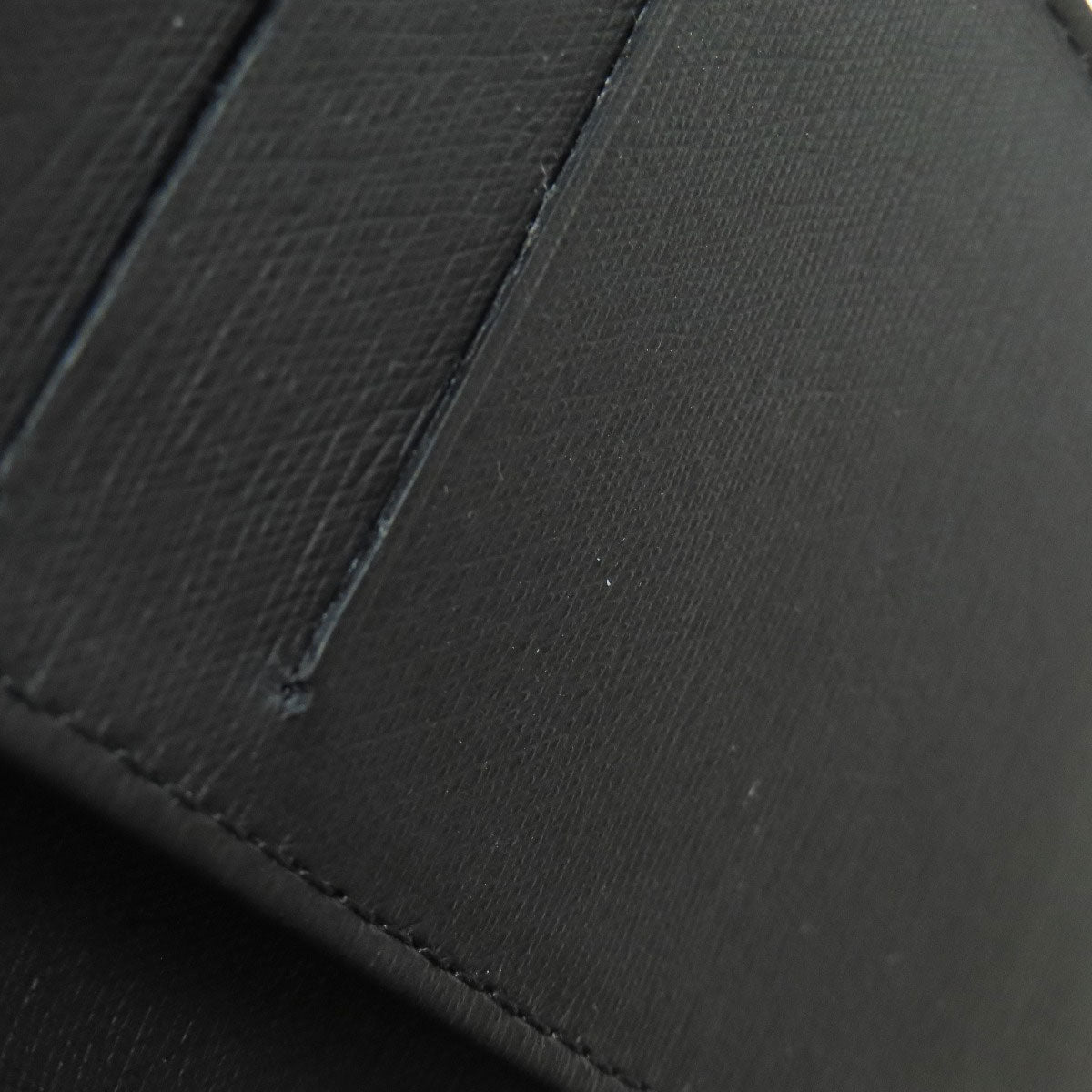 Dunhill ダンヒル ガンメタル 名刺入れ カードケース レザー レディース 中古