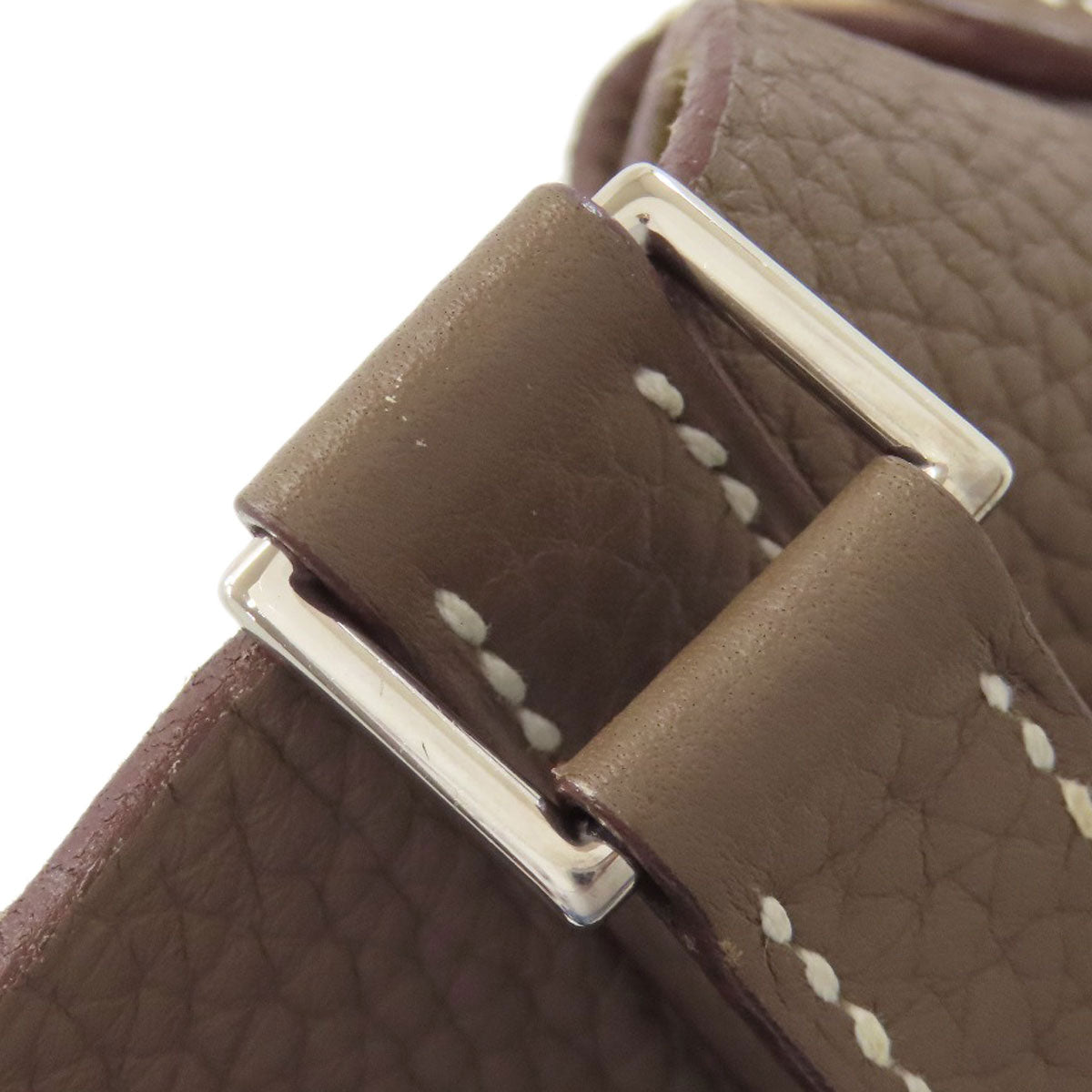 エルメス ピコタンロックMM エトープ シルバー金具 ハンドバッグ 中古 商品画像14