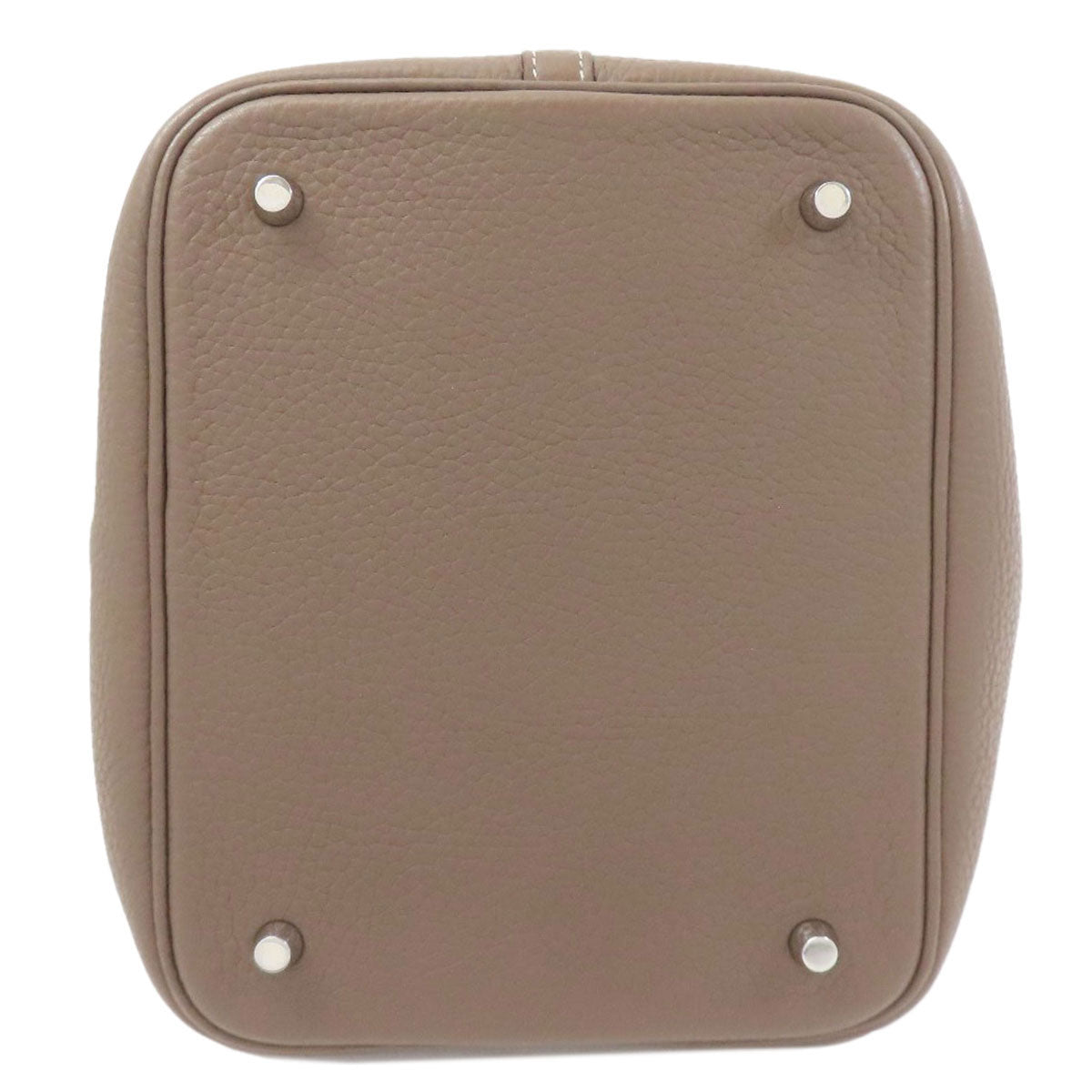 エルメス ピコタンロックMM エトープ シルバー金具 ハンドバッグ 中古 商品画像5