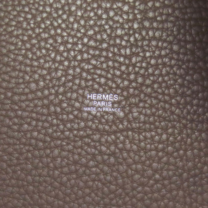 エルメス ピコタンロックMM エトープ シルバー金具 ハンドバッグ 中古 商品画像7