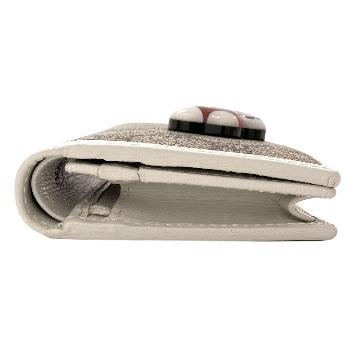 GUCCI グッチ 784729 ハティ・スチュワートコラボ マッシュルーム 二つ折り財布（小銭入れあり） PVC レディース 中古