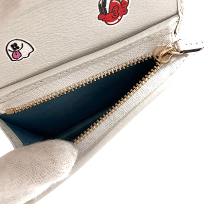 GUCCI グッチ 784729 ハティ・スチュワートコラボ マッシュルーム 二つ折り財布（小銭入れあり） PVC レディース 中古
