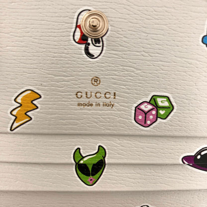 GUCCI グッチ 784729 ハティ・スチュワートコラボ マッシュルーム 二つ折り財布（小銭入れあり） PVC レディース 中古