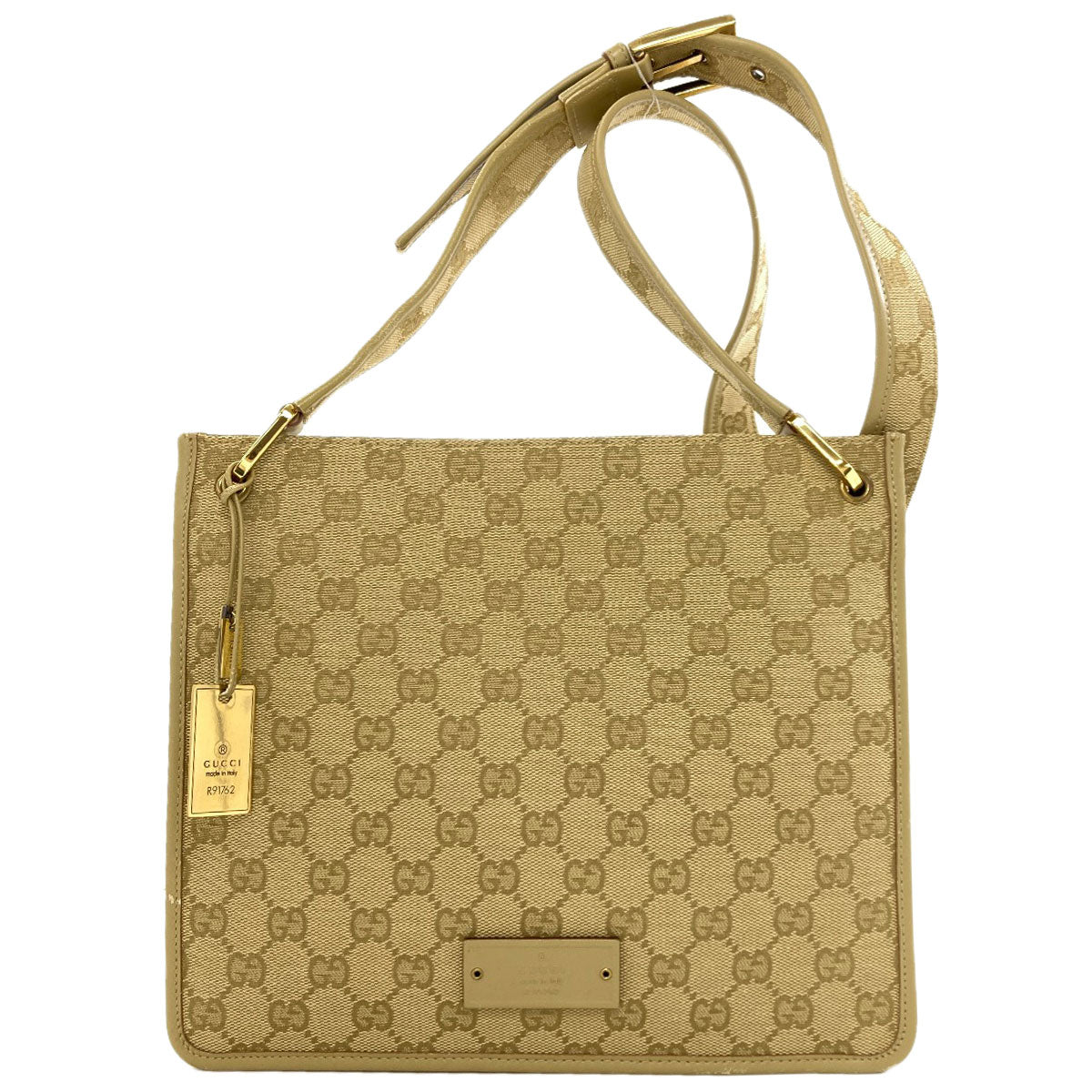 GUCCI グッチ 91762 GGキャンバス ショルダーバッグ キャンバス レディース 中古