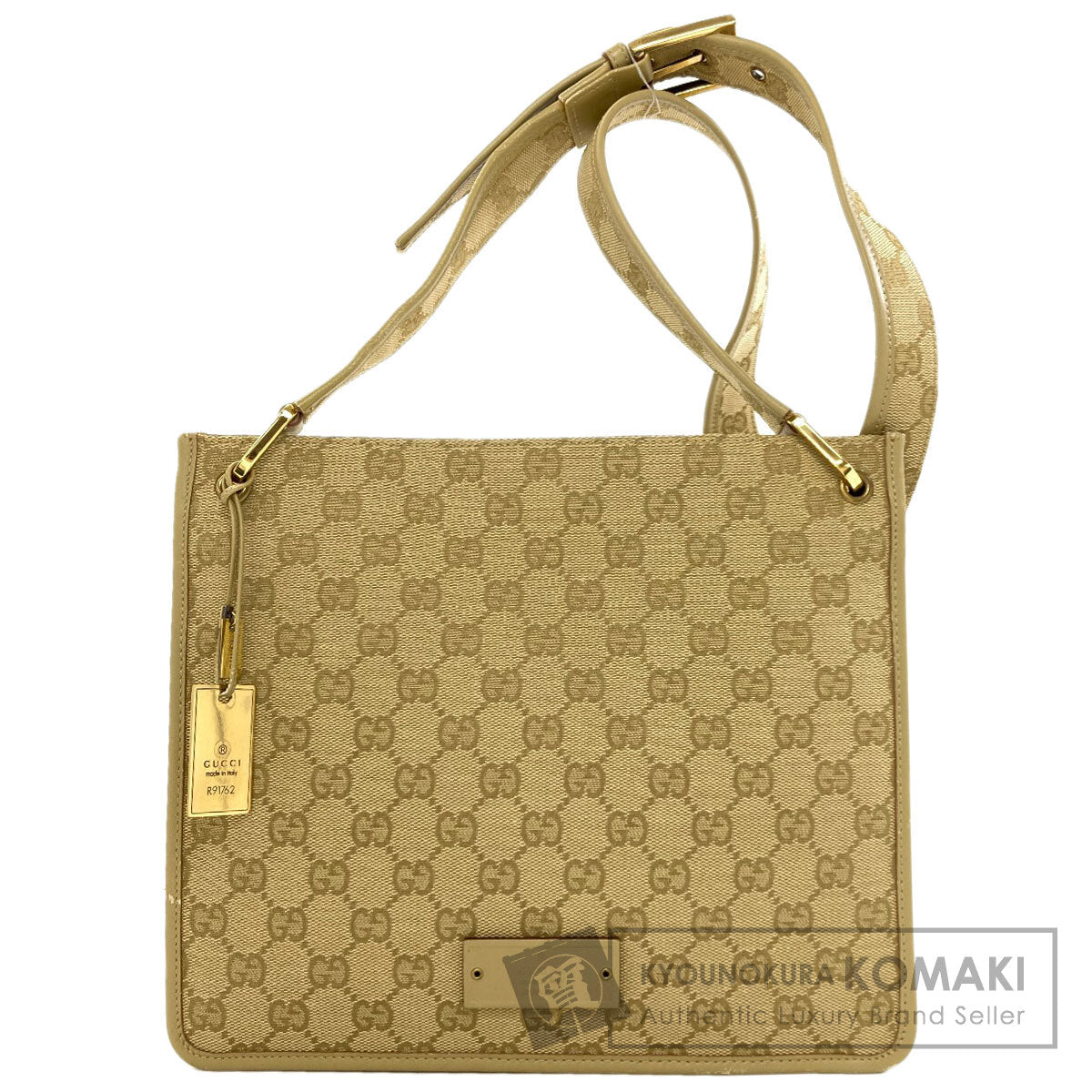 GUCCI グッチ 91762 GGキャンバス ショルダーバッグ キャンバス レディース 中古