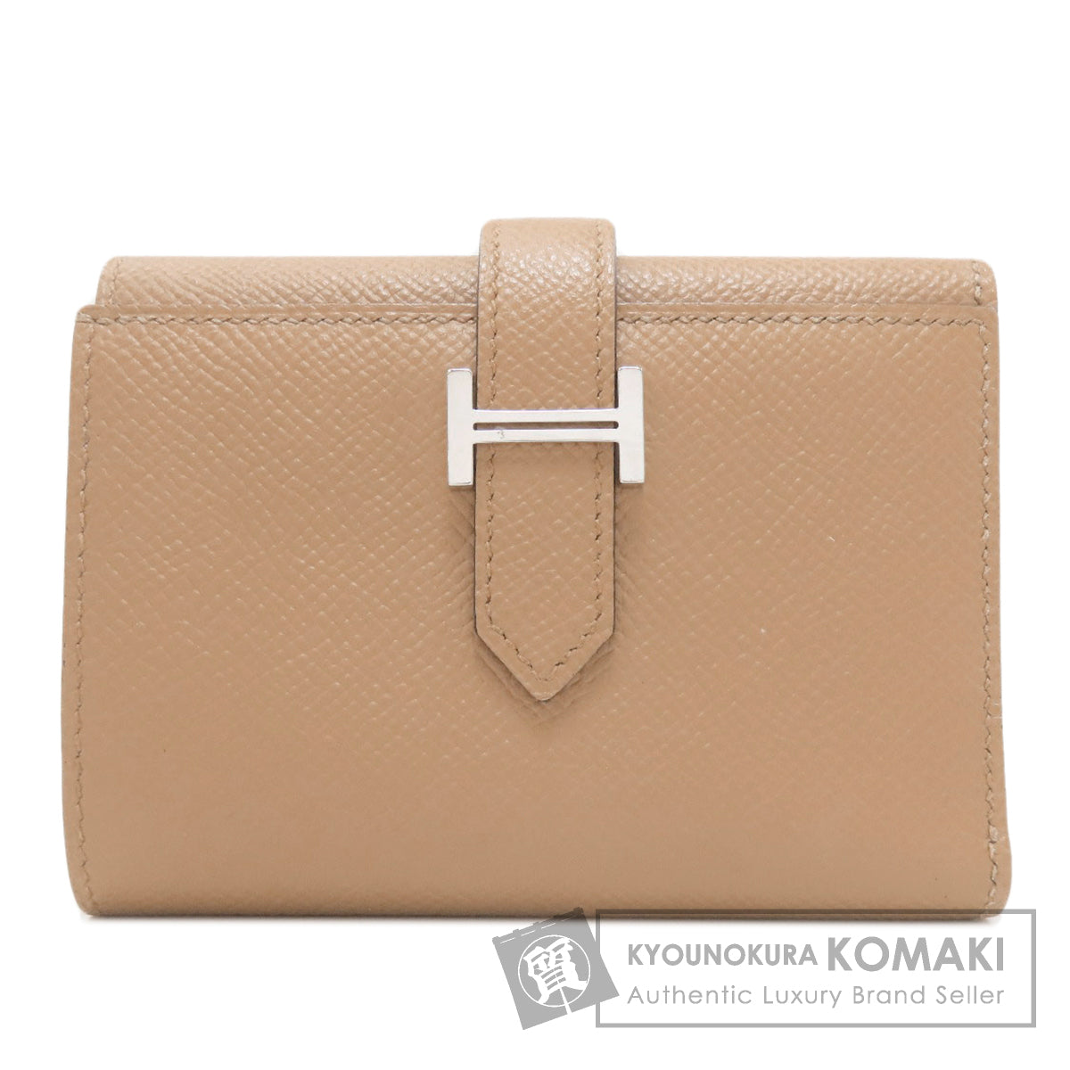 エルメス ベアン コンビネ ヴェルソ シルバー金具 二つ折り財布（小銭入れあり） 中古 商品画像1