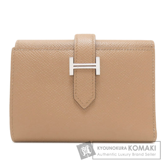 エルメス ベアン コンビネ ヴェルソ シルバー金具 二つ折り財布（小銭入れあり） 中古 商品画像1