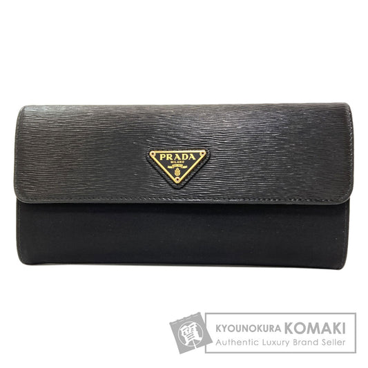 PRADA プラダ トライアングル 長財布（小銭入れあり） ナイロン レディース 中古