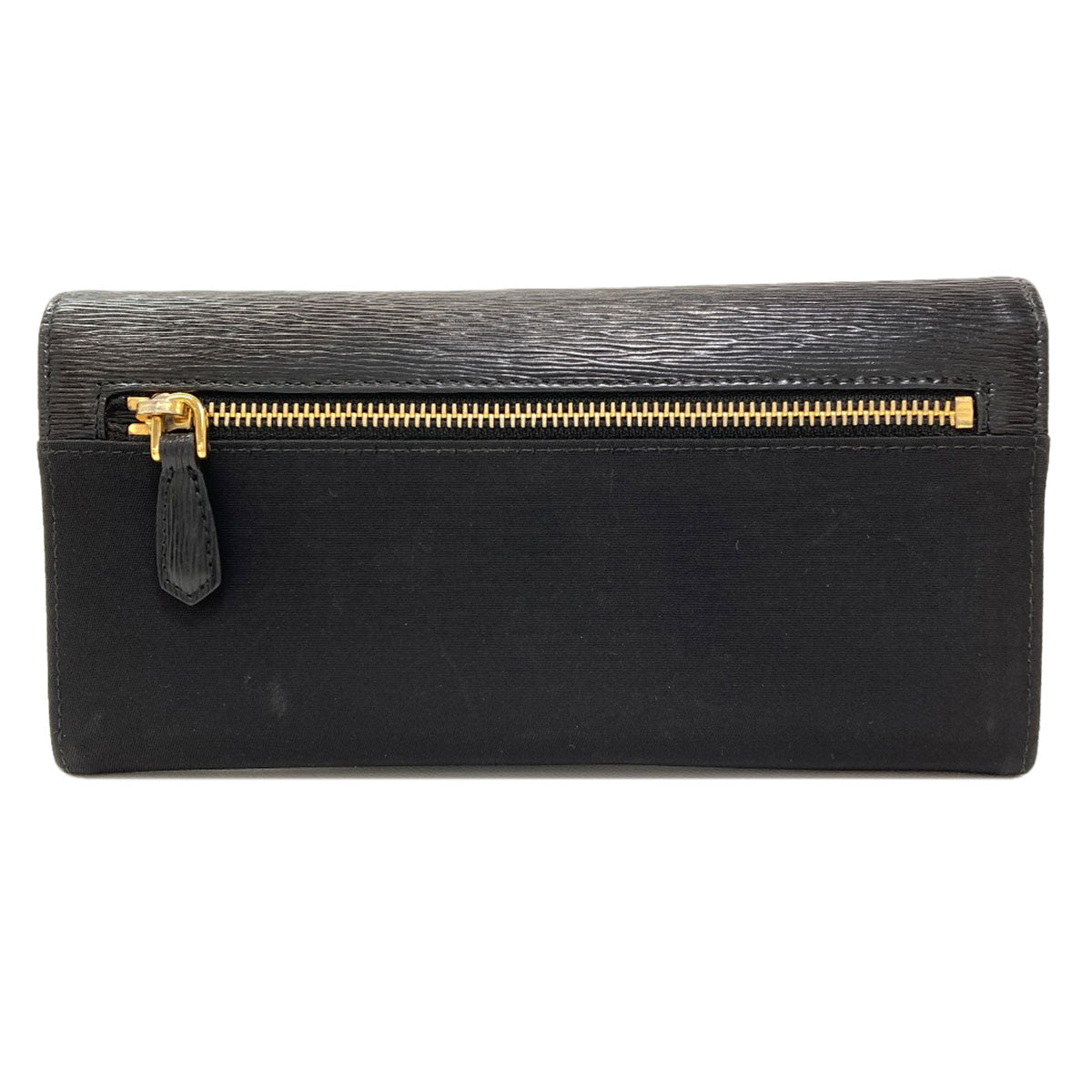 PRADA プラダ トライアングル 長財布（小銭入れあり） ナイロン レディース 中古