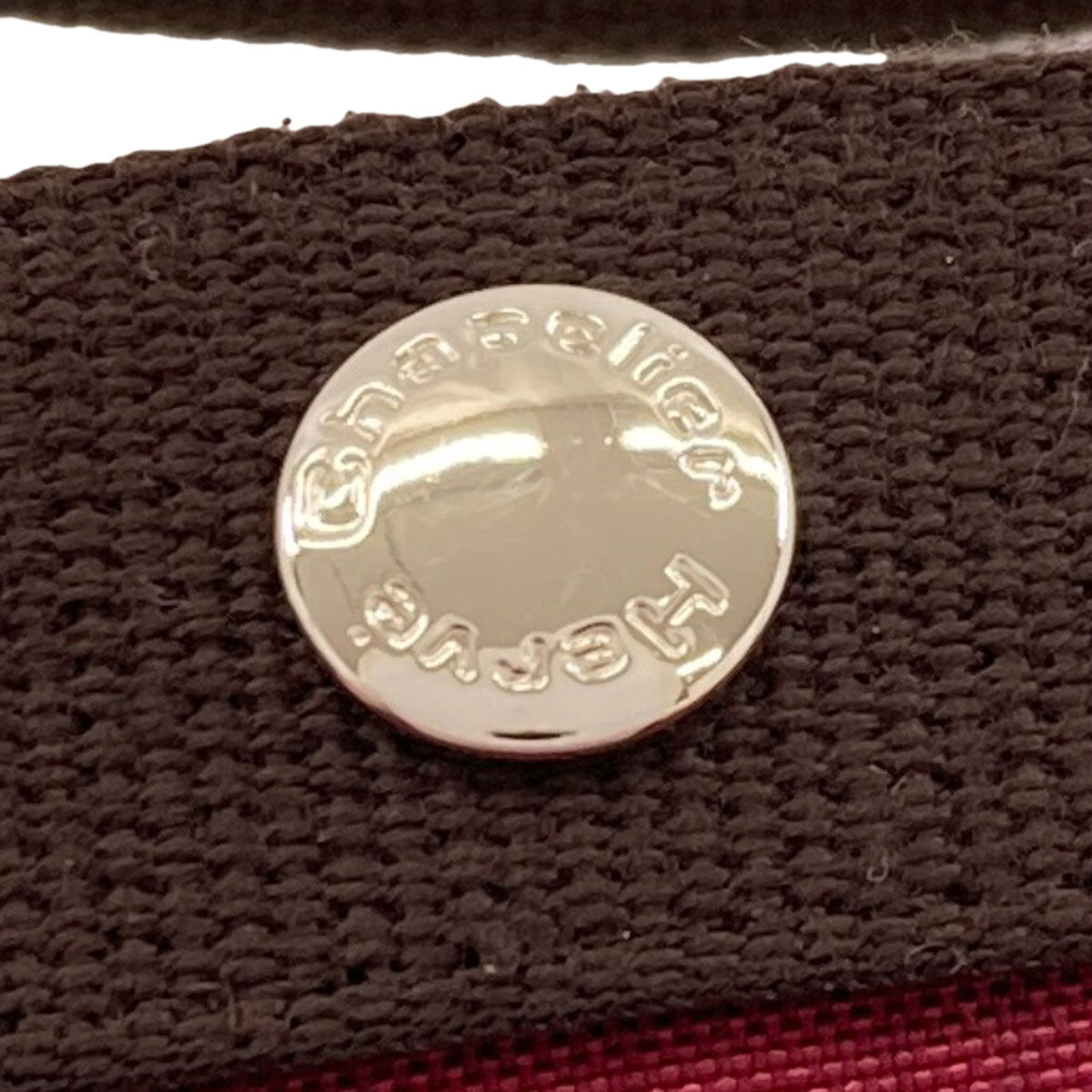 Herve Chapelier エルベ・シャプリエ 舟形トート ハンドバッグ キャンバス レディース 中古