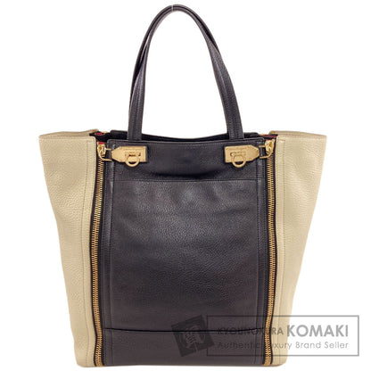 Salvatore Ferragamo サルヴァトーレフェラガモ ガンチーニ金具 ハンドバッグ レザー レディース 中古