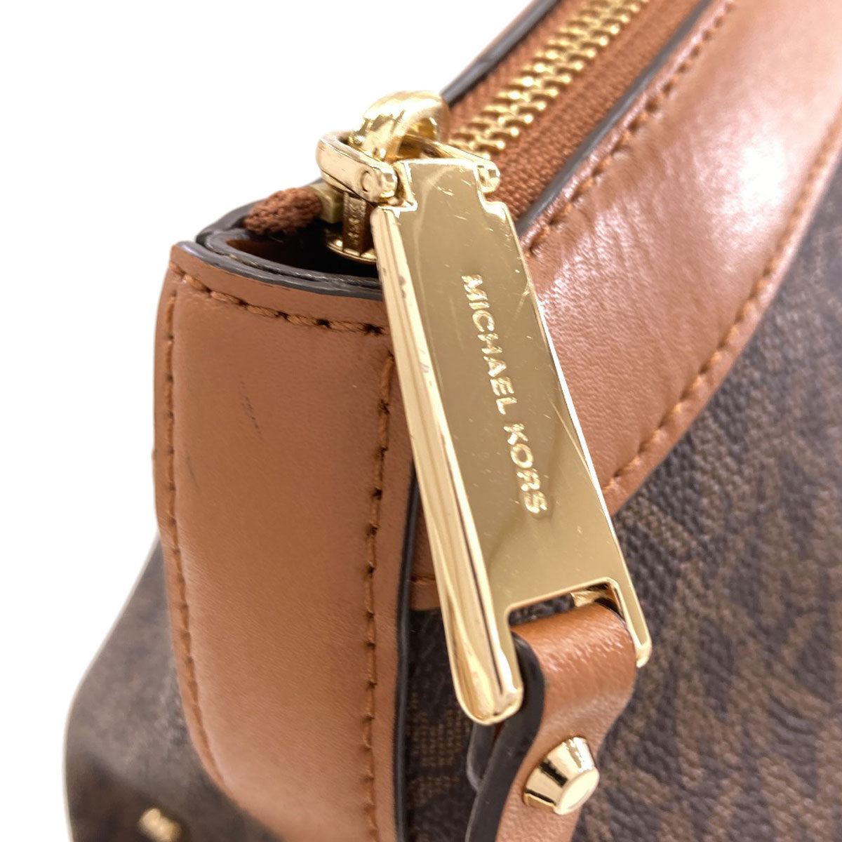 Michael Kors マイケルコース MKシグネチャー 2WAY トートバッグ PVC レディース 中古