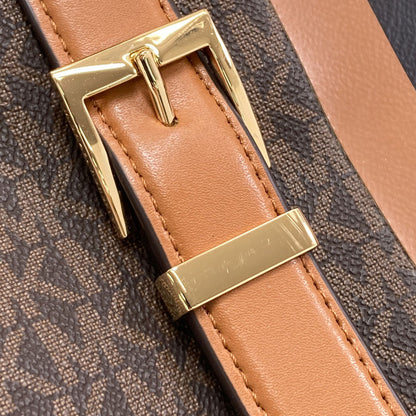 Michael Kors マイケルコース MKシグネチャー 2WAY トートバッグ PVC レディース 中古