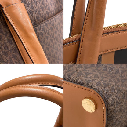 Michael Kors マイケルコース MKシグネチャー 2WAY トートバッグ PVC レディース 中古