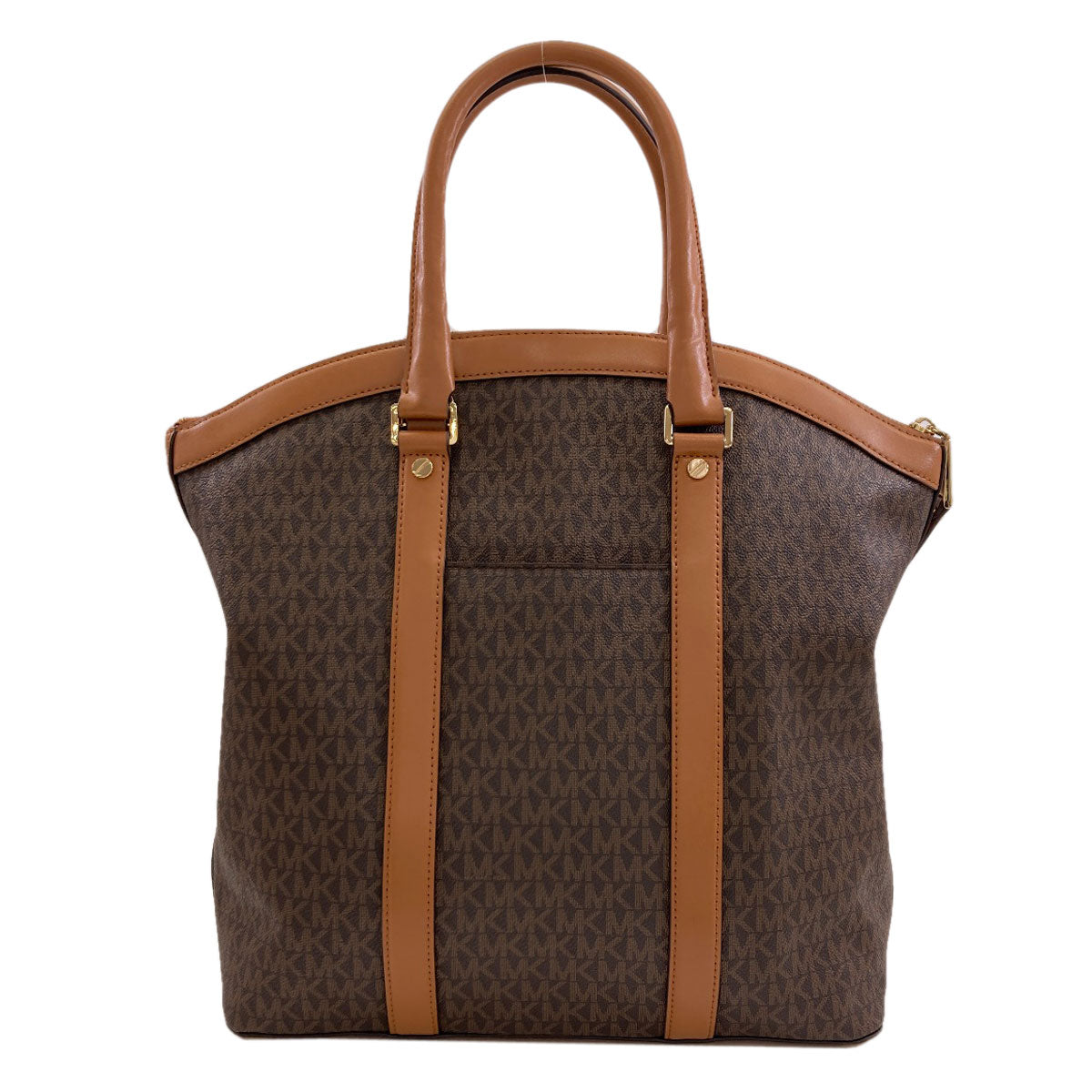 Michael Kors マイケルコース MKシグネチャー 2WAY トートバッグ PVC レディース 中古