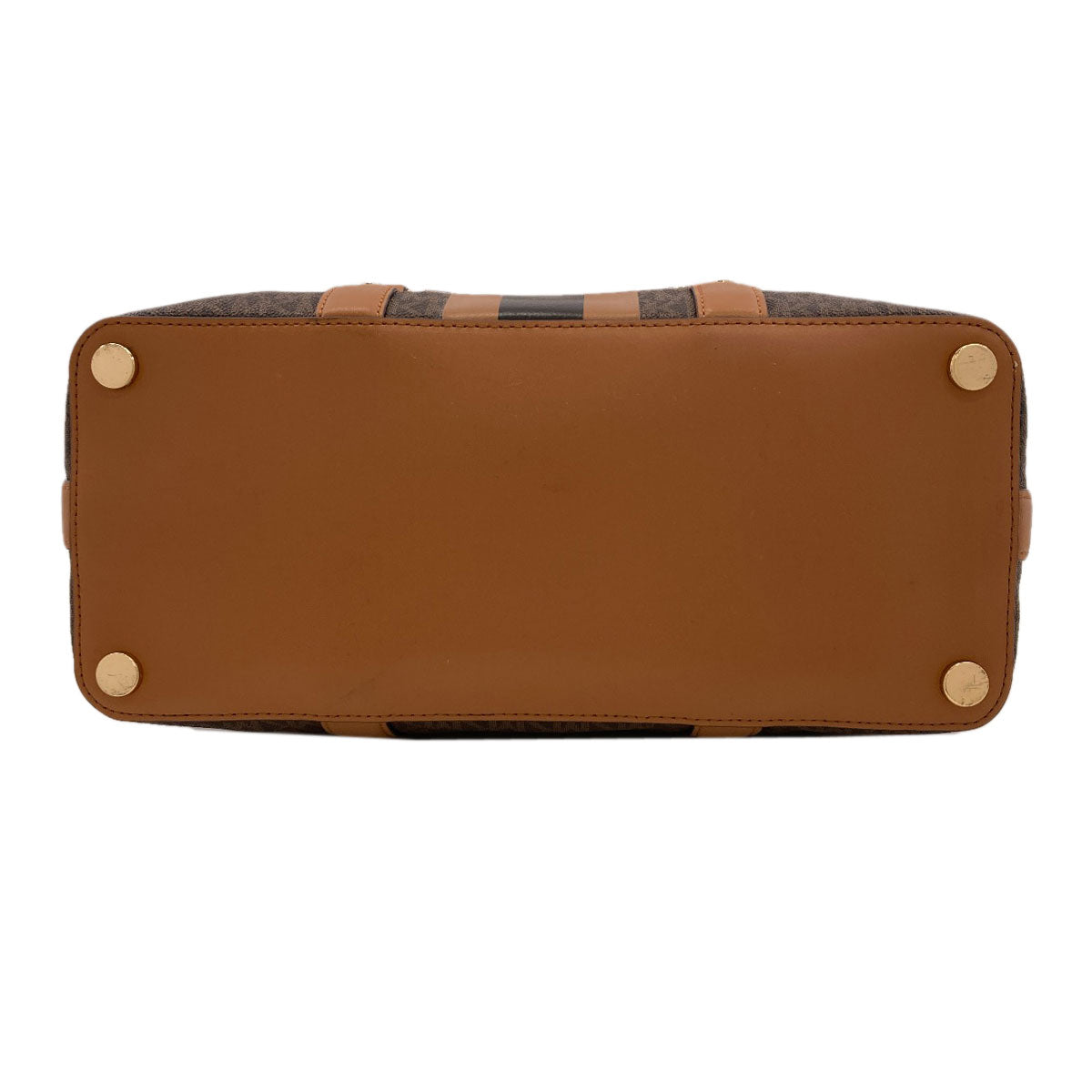 Michael Kors マイケルコース MKシグネチャー 2WAY トートバッグ PVC レディース 中古