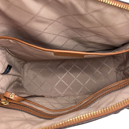 Michael Kors マイケルコース MKシグネチャー 2WAY トートバッグ PVC レディース 中古