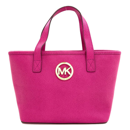 Michael Kors マイケルコース ロゴ金具 ハンドバッグ PVC レディース 中古