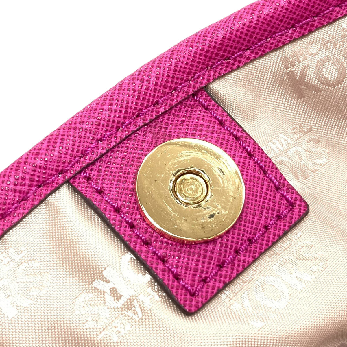 Michael Kors マイケルコース ロゴ金具 ハンドバッグ PVC レディース 中古