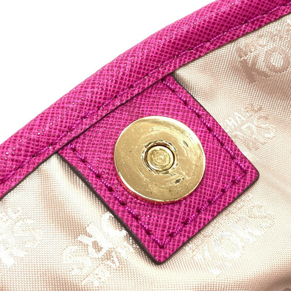 Michael Kors マイケルコース ロゴ金具 ハンドバッグ PVC レディース 中古