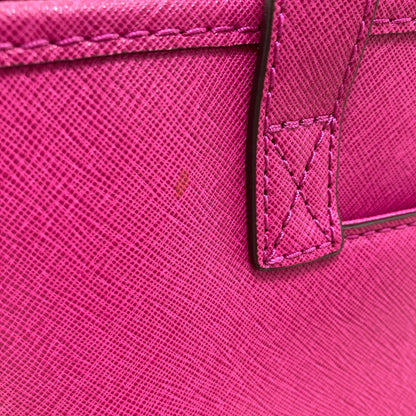 Michael Kors マイケルコース ロゴ金具 ハンドバッグ PVC レディース 中古
