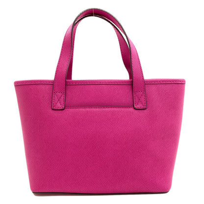 Michael Kors マイケルコース ロゴ金具 ハンドバッグ PVC レディース 中古