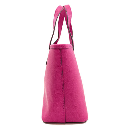 Michael Kors マイケルコース ロゴ金具 ハンドバッグ PVC レディース 中古