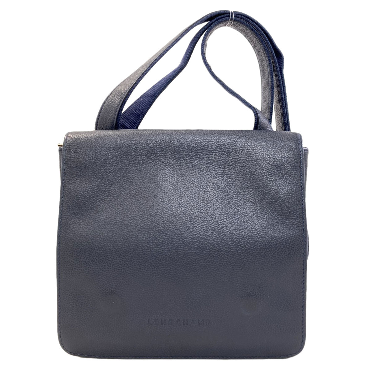 Longchamp ロンシャン ロゴ ショルダーバッグ レザー レディース 中古