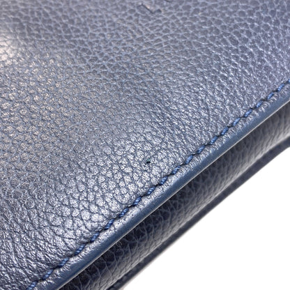 Longchamp ロンシャン ロゴ ショルダーバッグ レザー レディース 中古