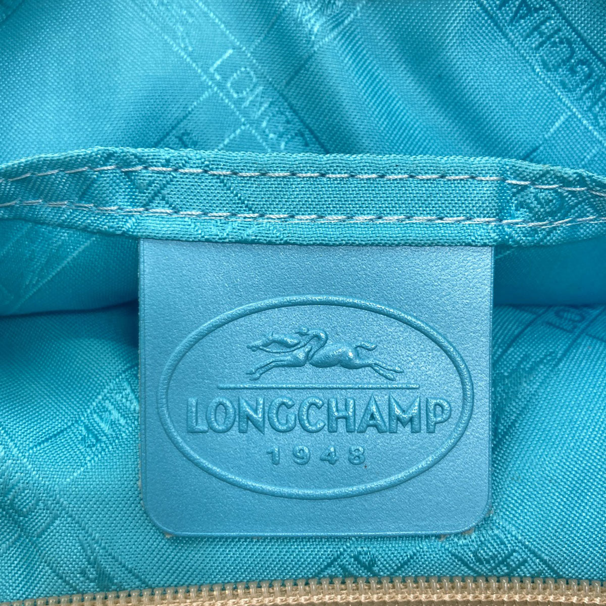 ロンシャン ロゴ ハンドバッグ 中古 商品画像7